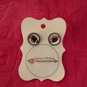 Football Stud Earrings